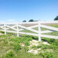 Durables Crossbuck White Vinyl Ranch Rail Horse Fence
